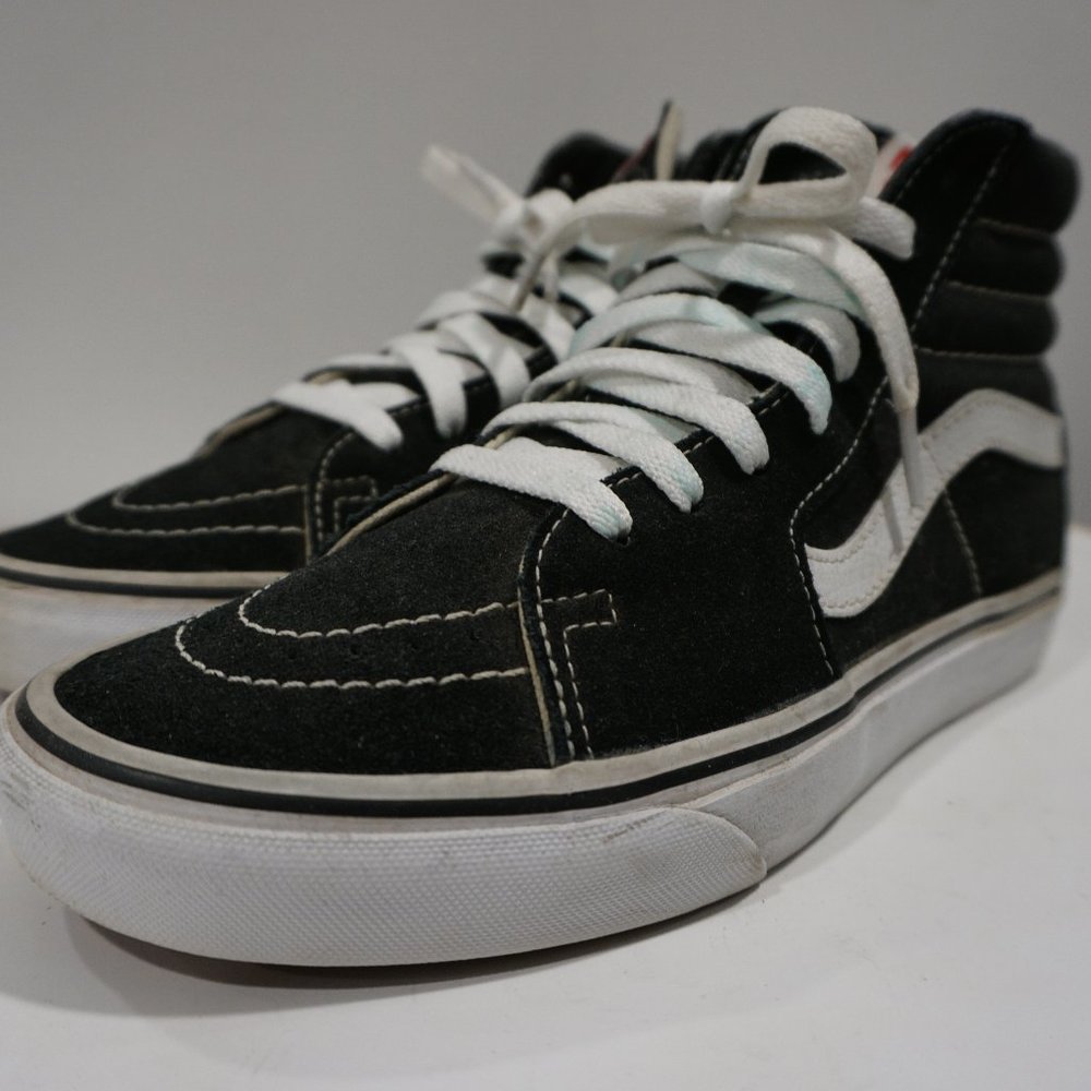 Men's Vans Old Skool Sk-8 Hi High Tops Black Men's Size 7.5